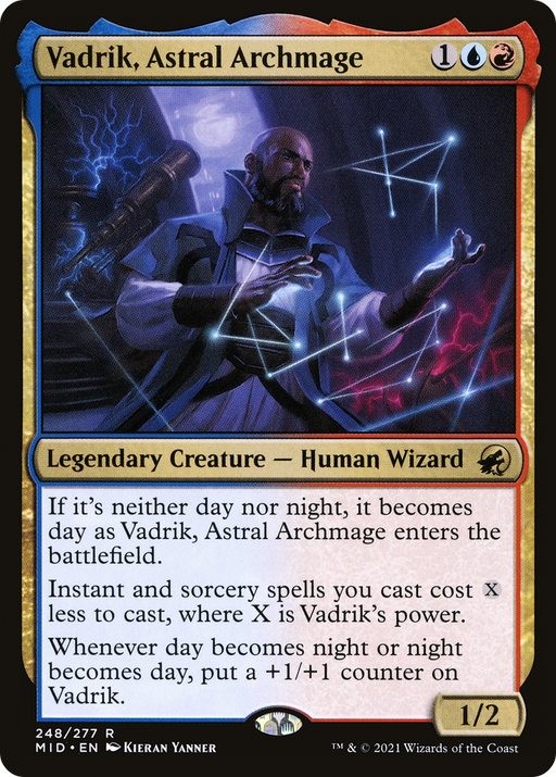 Vadrik, Astral Archmage (MID-248) [Innistrad: Midnight Hunt] MTG Single Wizards of the Coast