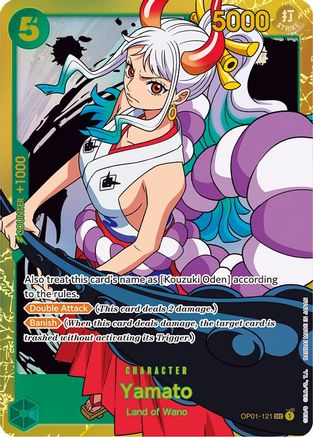 Yamato (OP01-121) [Romance Dawn] Foil One Piece Single Bandai