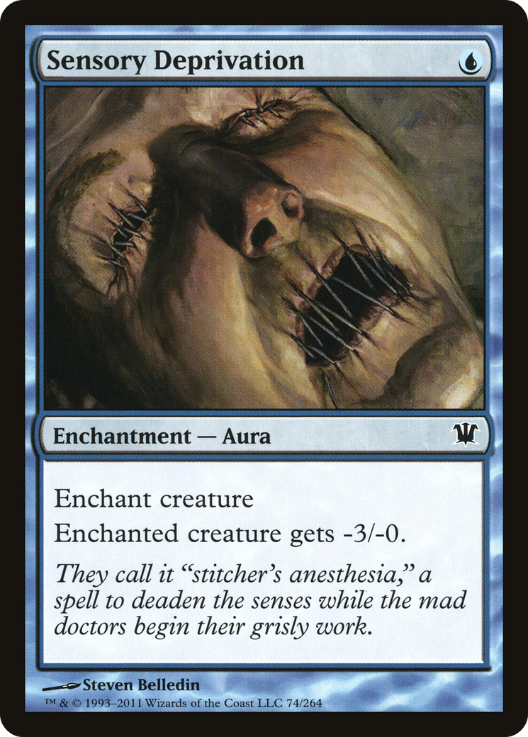 Sensory Deprivation (ISD-074) [Innistrad] MTG Single Wizards of the Coast