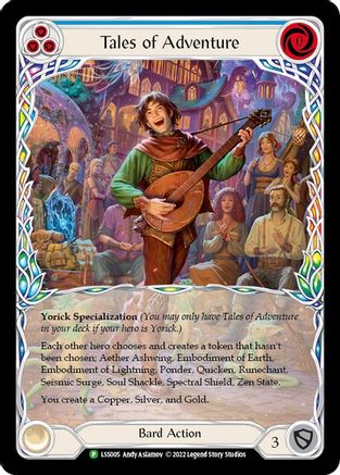 Tales of Adventure [LSS005] (Promo)  Rainbow Foil Flesh And Blood Single Flesh And Blood   