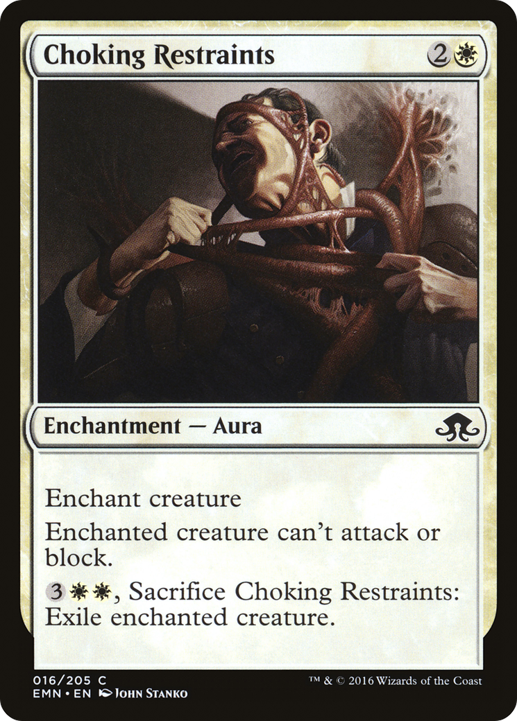 Choking Restraints (EMN-016) [Eldritch Moon] MTG Single Wizards of the Coast