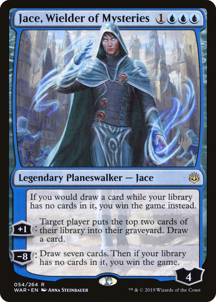 Jace, Wielder of Mysteries (PPELD-054) [War of the Spark Promos] MTG Single Wizards of the Coast