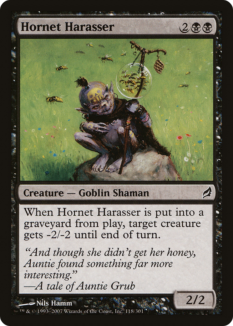 Hornet Harasser (LRW-118) [Lorwyn] Foil MTG Single Wizards of the Coast