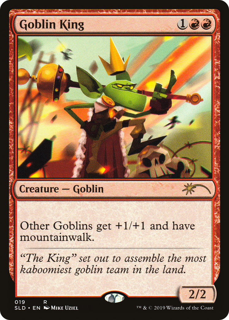 Goblin King (019) (SLD-019) [Secret Lair] Drop MTG Single Wizards of the Coast