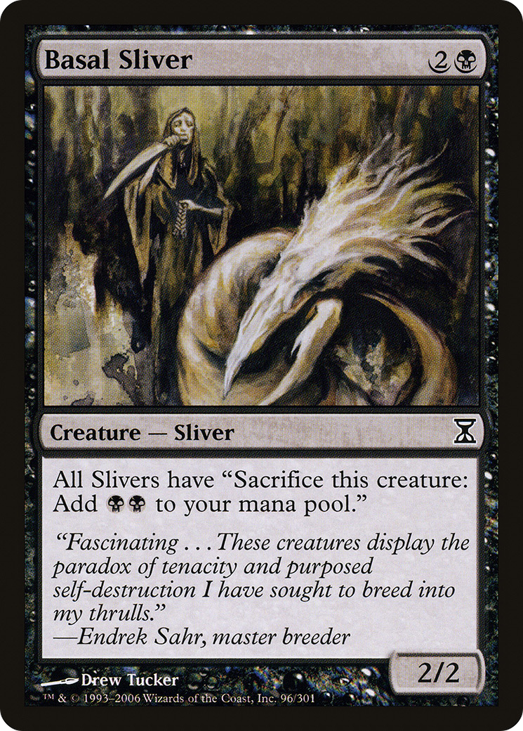 Basal Sliver (TSP-096) [Time Spiral] MTG Single Wizards of the Coast