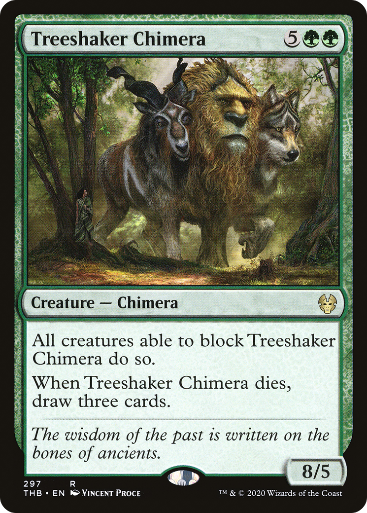 Treeshaker Chimera (THB-297) [Theros Beyond Death] MTG Single Wizards of the Coast