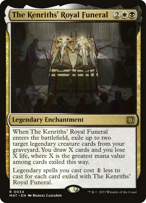 The Kenriths' Royal Funeral (MAT-034) [March of the Machine: The Aftermath] MTG Single Wizards of the Coast