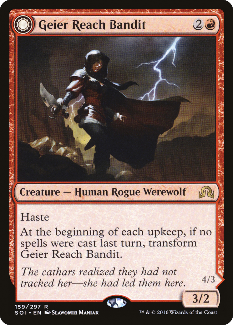 Geier Reach Bandit (SOI-159) [Shadows over Innistrad] MTG Single Wizards of the Coast