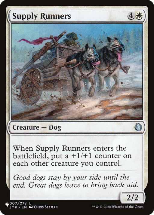 Supply Runners (LIST-JMP-7) [Mystery Booster] The List MTG Single Wizards of the Coast