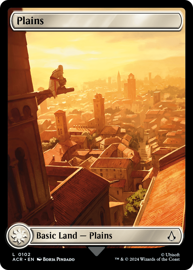 Plains (0102) (ACR-102) [Assassin's Creed] MTG Single Wizards of the Coast