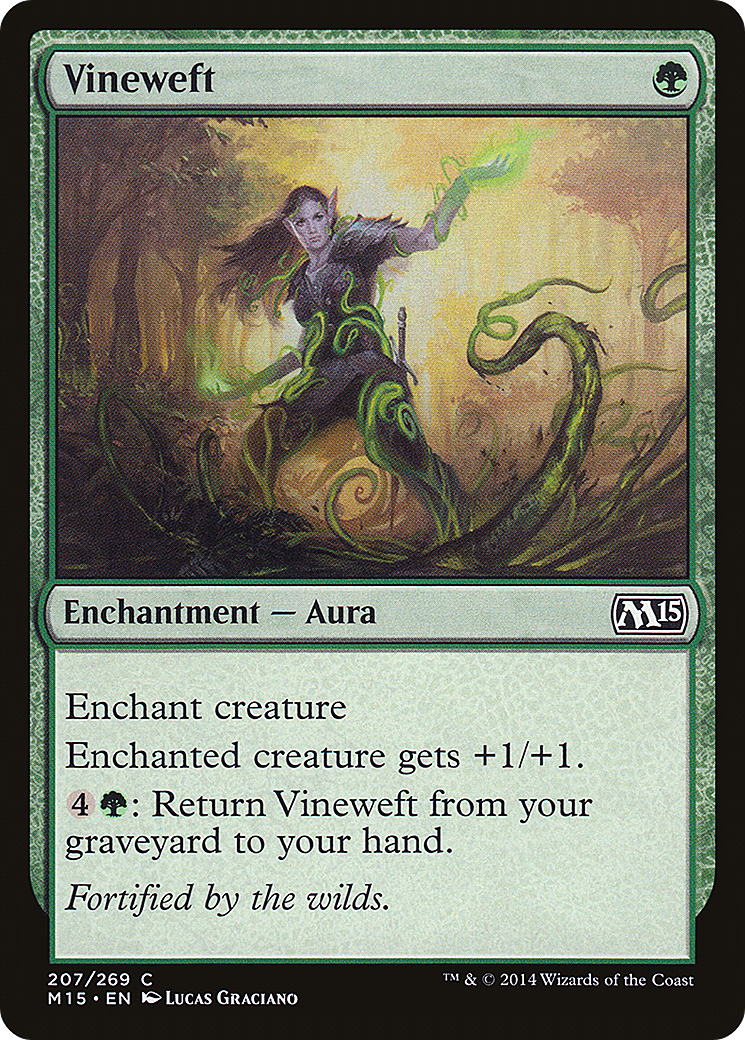 Vineweft (M15-207) [Magic 2015] MTG Single Wizards of the Coast
