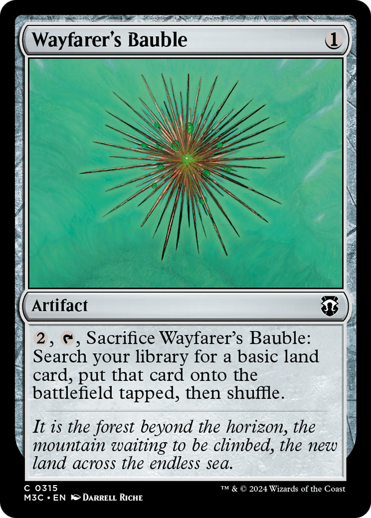 Wayfarer's Bauble (M3C-315) [Modern Horizons 3 Commander] MTG Single Wizards of the Coast