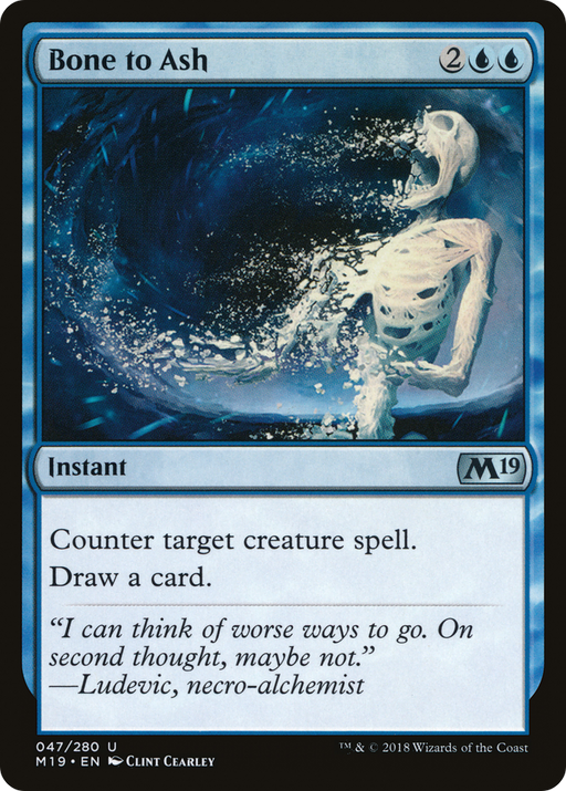 Bone to Ash (M19-047) [Core Set 2019] MTG Single Wizards of the Coast