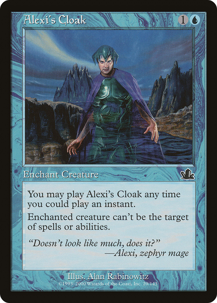Alexi's Cloak (PCY-029) [Prophecy] MTG Single Wizards of the Coast