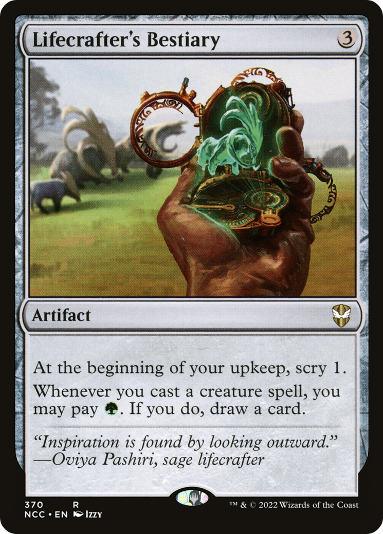 Lifecrafter's Bestiary (NCC-370) [New Capenna Commander] MTG Single Wizards of the Coast