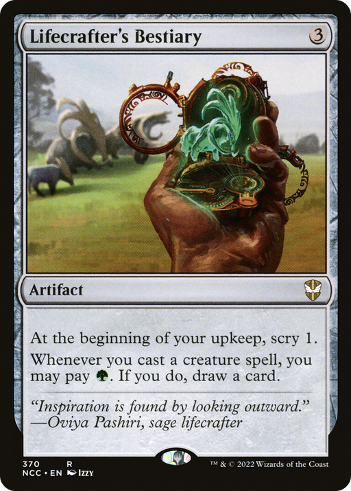 Lifecrafter's Bestiary (NCC-370) [New Capenna Commander] MTG Single Wizards of the Coast