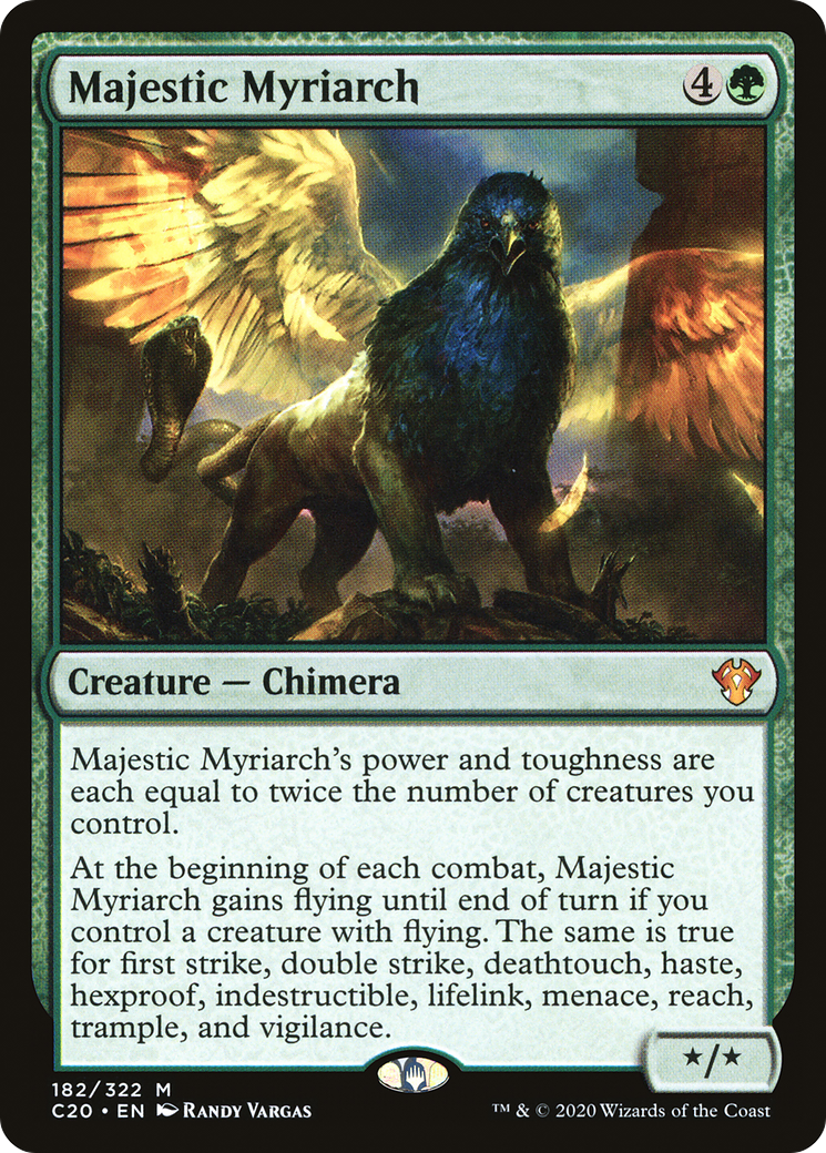 Majestic Myriarch (C20-182) [Commander 2020] MTG Single Wizards of the Coast