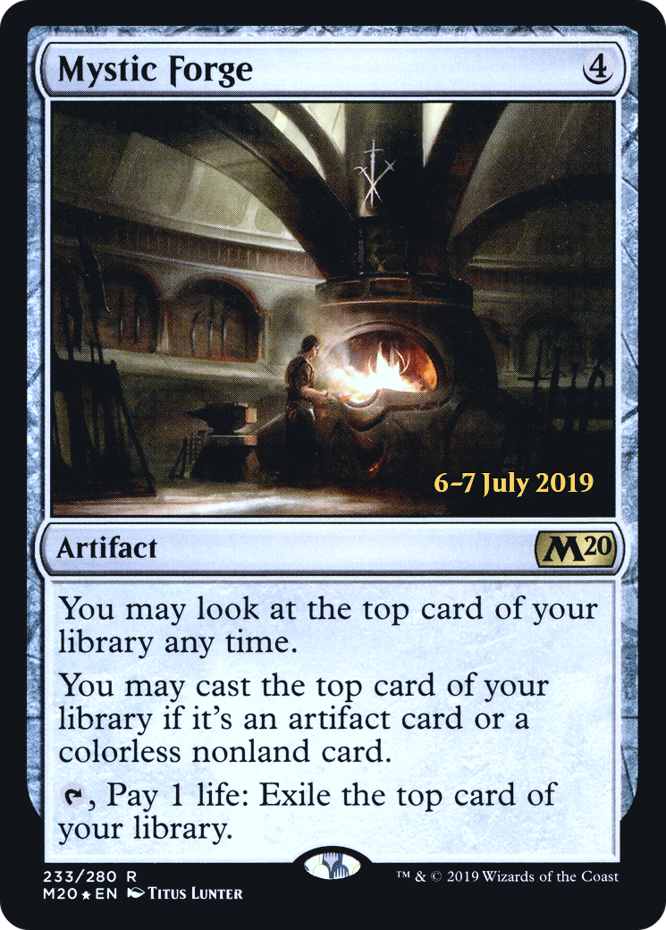 Mystic Forge (PRE-233) [Core Set 2020 Promos] Foil MTG Single Wizards of the Coast