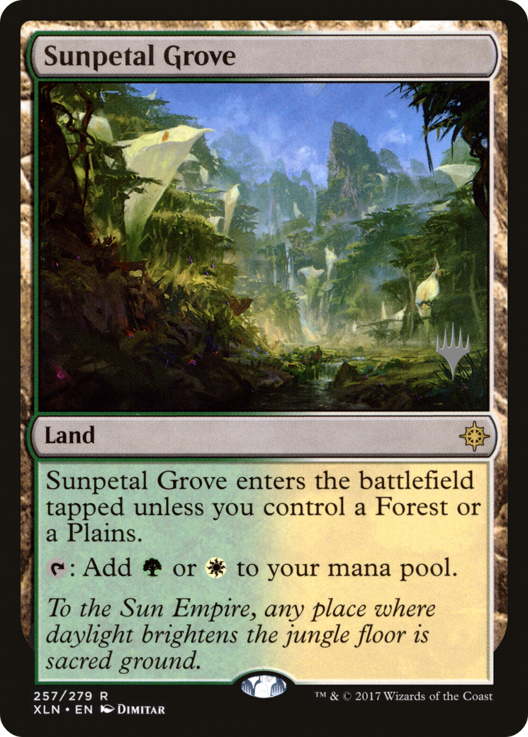 Sunpetal Grove (PPM20-257) [Ixalan Promos] MTG Single Wizards of the Coast