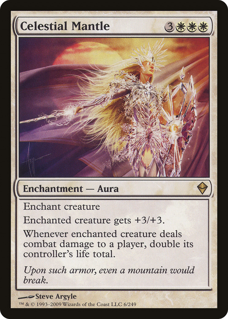 Celestial Mantle (ZEN-006) [Zendikar] MTG Single Wizards of the Coast