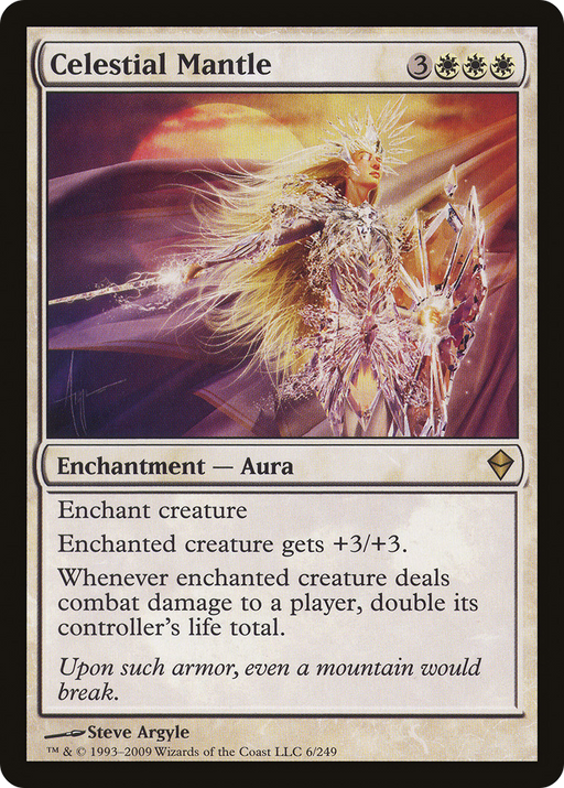 Celestial Mantle (ZEN-006) [Zendikar] Foil MTG Single Wizards of the Coast