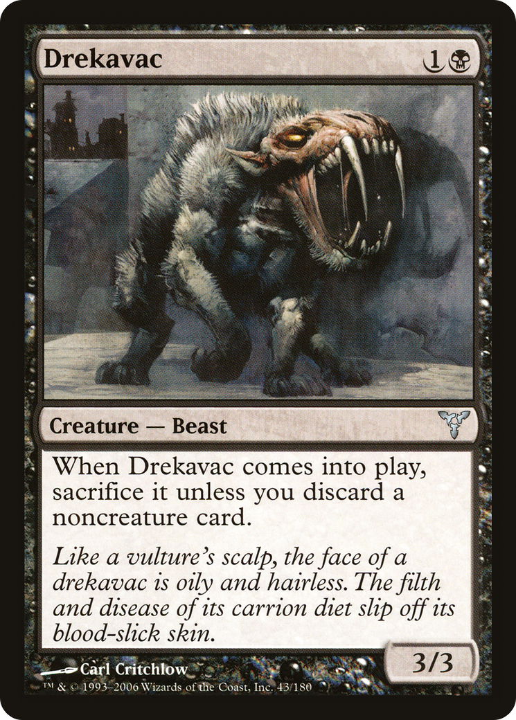 Drekavac (DIS-043) [Dissension] Foil MTG Single Wizards of the Coast