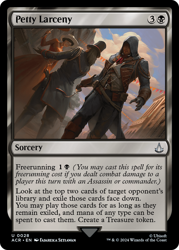 Petty Larceny (ACR-028) [Assassin's Creed] Foil MTG Single Wizards of the Coast