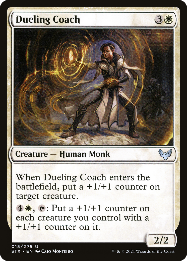 Dueling Coach (STX-015) [Strixhaven: School of Mages] MTG Single Wizards of the Coast