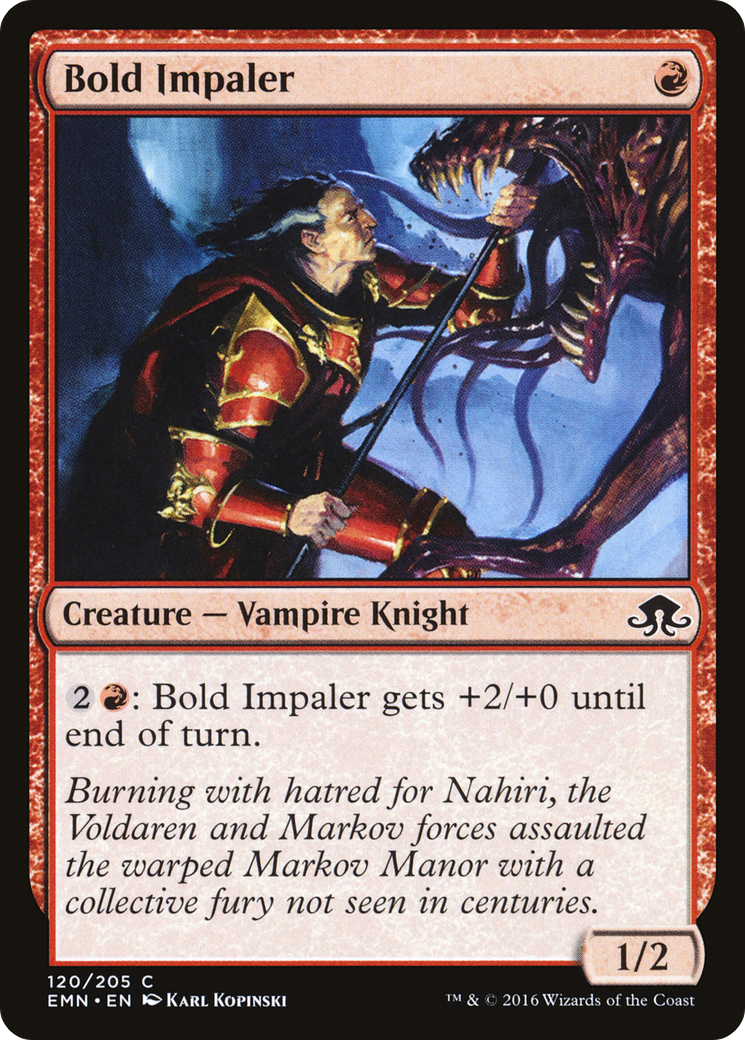 Bold Impaler (EMN-120) [Eldritch Moon] MTG Single Wizards of the Coast