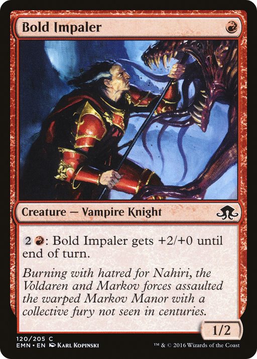 Bold Impaler (EMN-120) [Eldritch Moon] MTG Single Wizards of the Coast