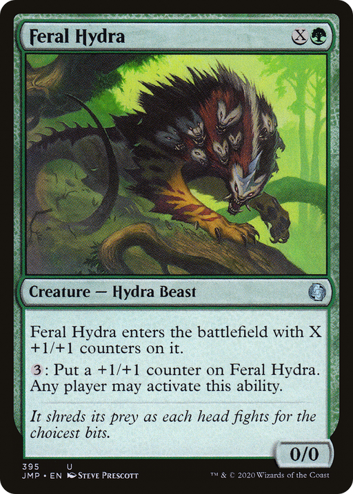 Feral Hydra (JMP-395) [Jumpstart] MTG Single Wizards of the Coast