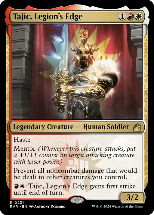 Tajic, Legion's Edge (RVR-231) [Ravnica Remastered] Foil MTG Single Wizards of the Coast