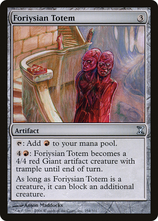 Foriysian Totem (TSP-254) [Time Spiral] MTG Single Wizards of the Coast