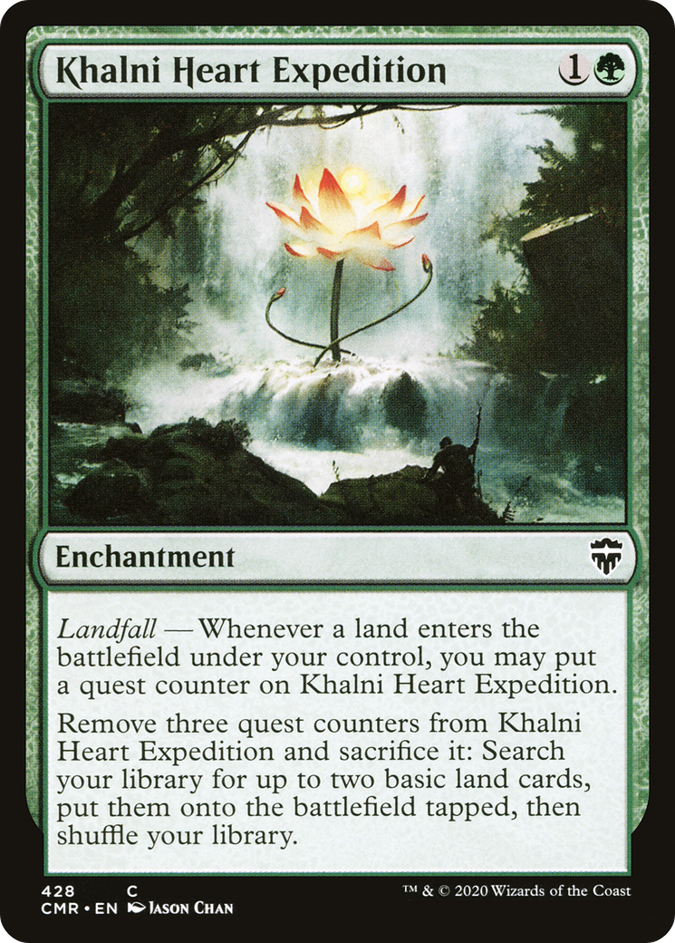 Khalni Heart Expedition (CMR-428) [Commander Legends] MTG Single Wizards of the Coast