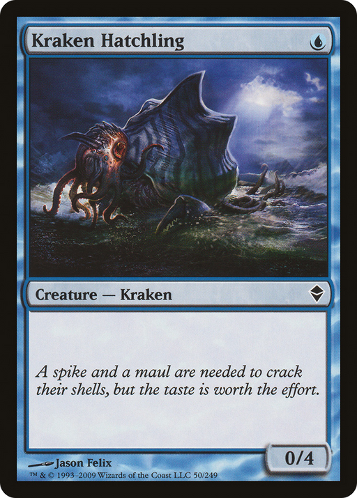 Kraken Hatchling (ZEN-050) [Zendikar] MTG Single Wizards of the Coast