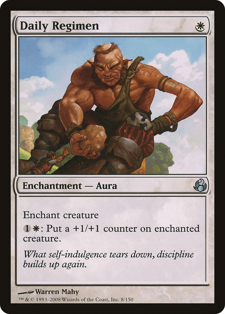 Daily Regimen (MOR-008) [Morningtide] MTG Single Wizards of the Coast