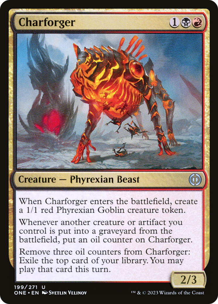 Charforger (ONE-199) [Phyrexia: All Will Be One] MTG Single Wizards of the Coast