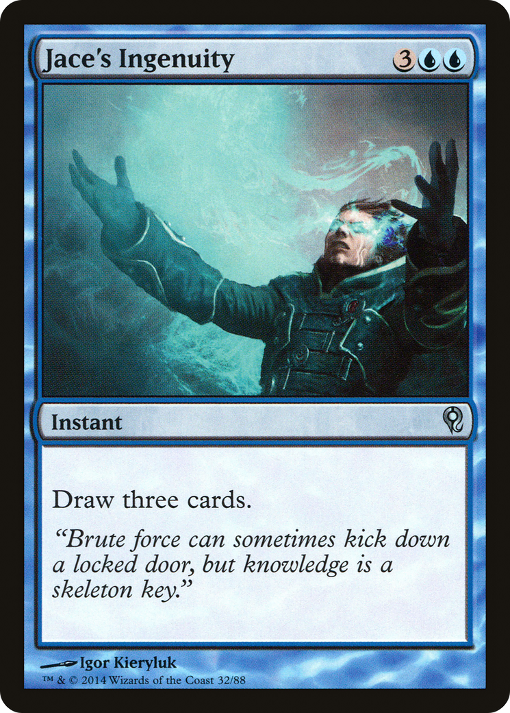 Jace's Ingenuity (DDM-032) [Misc] Duel Decks: Jace vs. Vraska MTG Single Wizards of the Coast