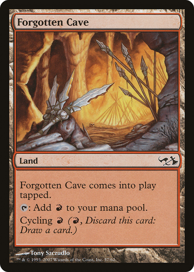 Forgotten Cave (EVG-057) [Misc] Duel Decks: Elves vs. Goblins MTG Single Wizards of the Coast