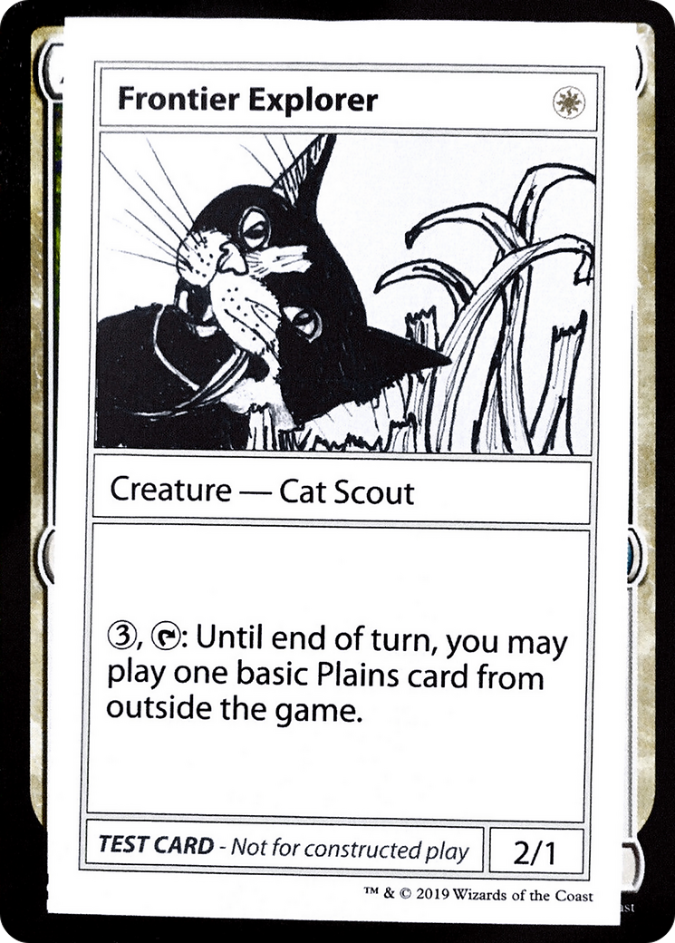 Frontier Explorer (CMB1-006) [Mystery Booster] Playtest Cards 2021 MTG Single Wizards of the Coast