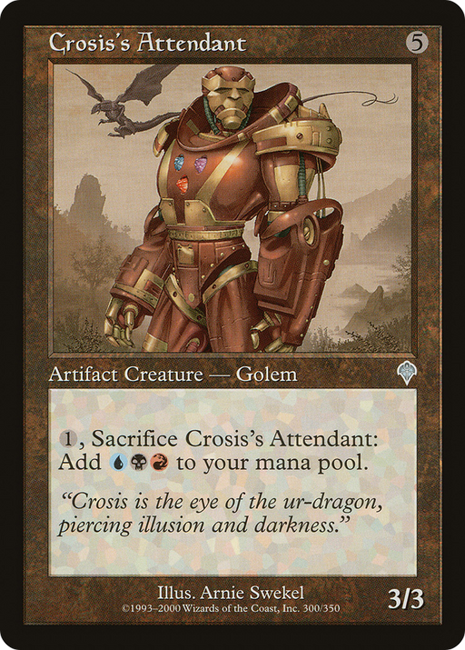 Crosis's Attendant (INV-300) [Invasion] MTG Single Wizards of the Coast