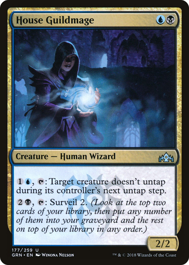 House Guildmage (GRN-177) [Guilds of Ravnica] MTG Single Wizards of the Coast