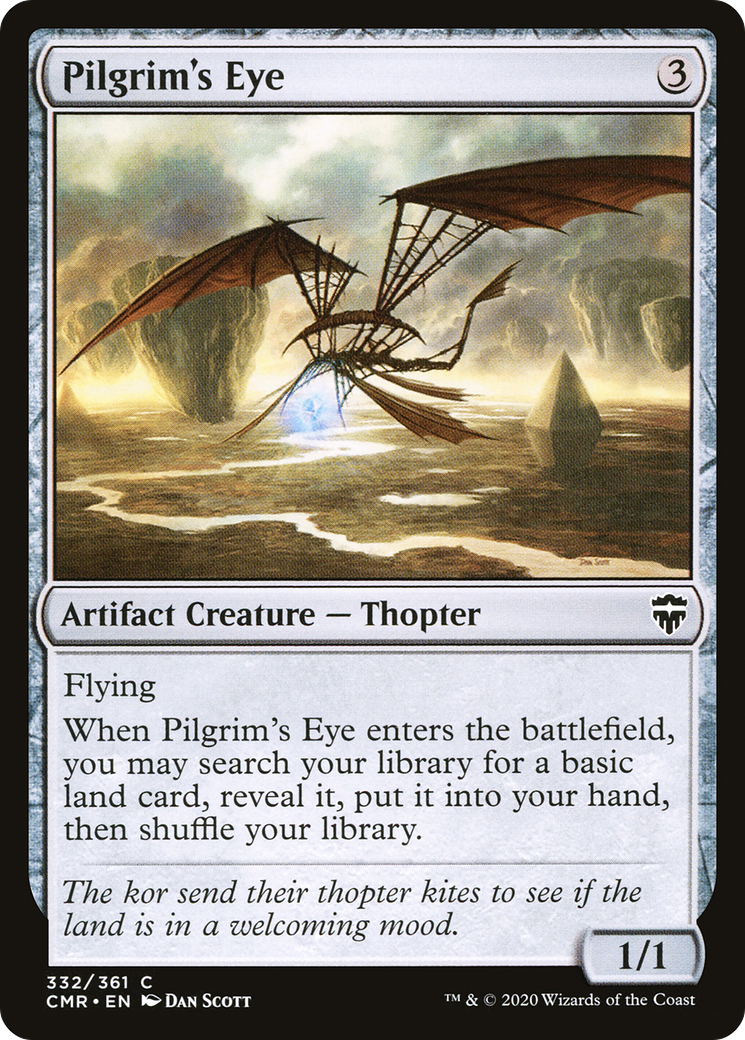 Pilgrim's Eye (CMR-332) [Commander Legends] Foil MTG Single Wizards of the Coast