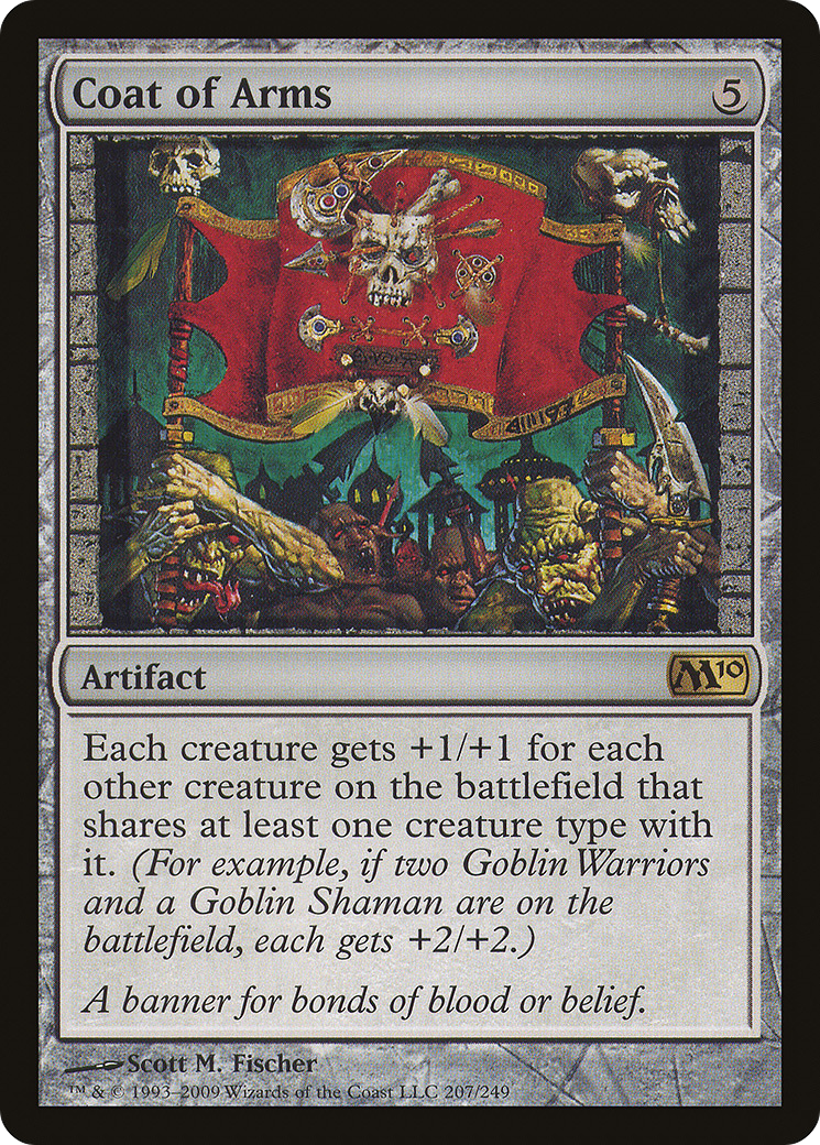 Coat of Arms (M10-207) [Magic 2010] MTG Single Wizards of the Coast
