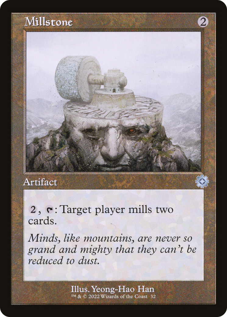 Millstone (BRR-032) [The Brothers' War Retro Artifacts] Foil MTG Single Wizards of the Coast
