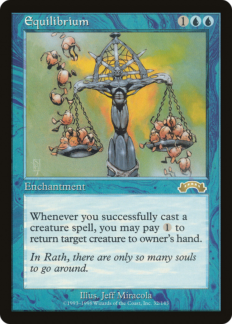 Equilibrium (EXO-032) [Exodus] MTG Single Wizards of the Coast