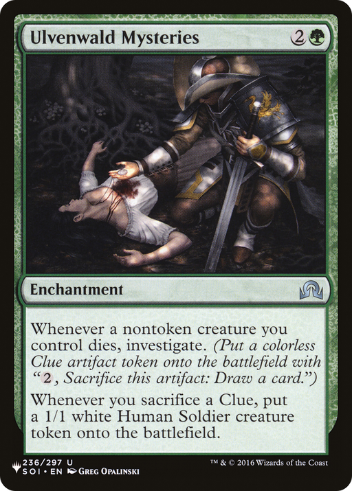 Ulvenwald Mysteries (LIST-SOI-236) [Mystery Booster] The List MTG Single Wizards of the Coast