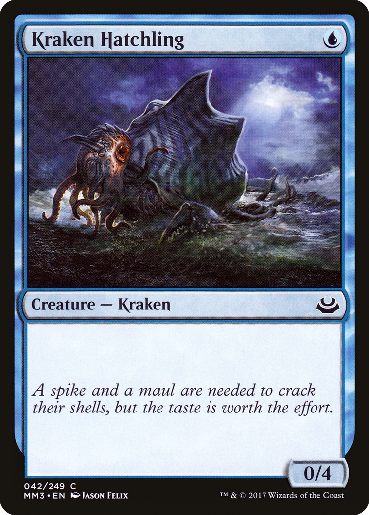 Kraken Hatchling (MM3-042) [Modern Masters 2017] MTG Single Modern Masters 2017