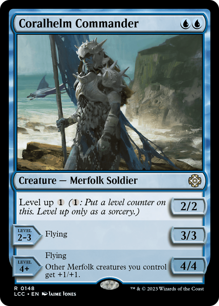 Coralhelm Commander (LCC-148) [The Lost Caverns of Ixalan Commander] MTG Single Wizards of the Coast