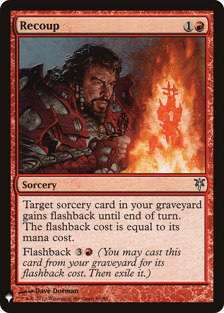 Recoup (LIST-DDK-63) [Mystery Booster] The List MTG Single Wizards of the Coast